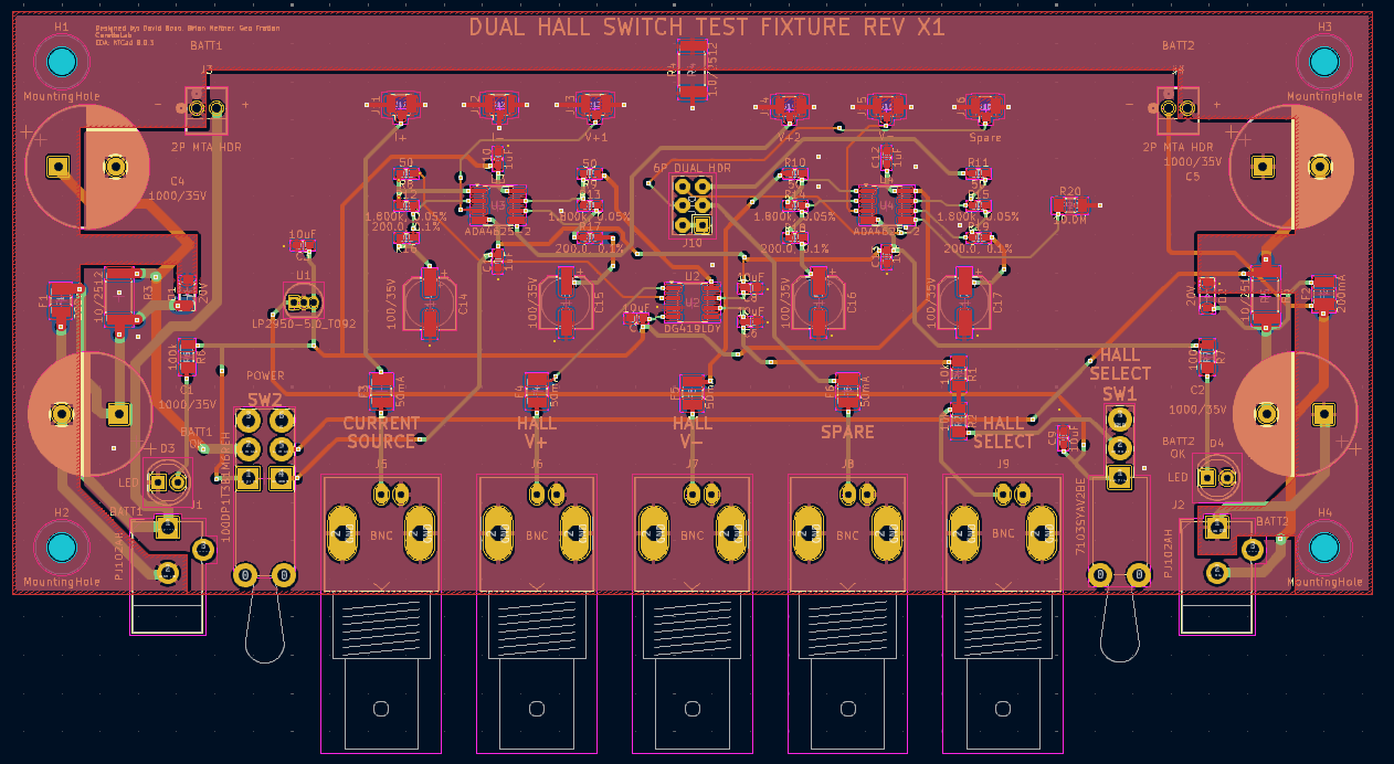Dual Hall Layout